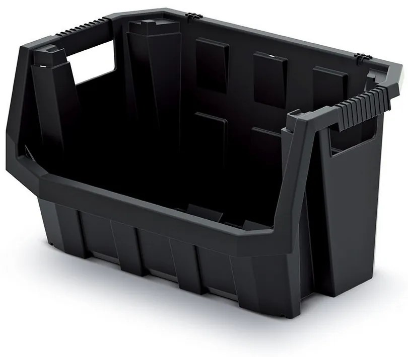 Cutie depozitare 39,6 x 29 x 28 cm, neagra