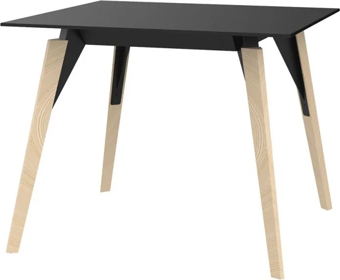 Masa design modern premium FAZ WOOD, 90x90cm