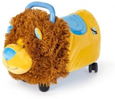 Jucărie FUNNY WHEELS Rider Ride-On leu 50cm pluș