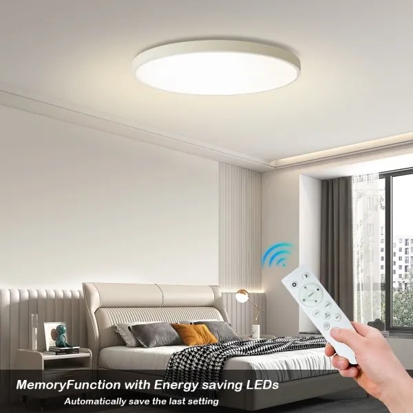 Brilagi - Lampă LED dimabilă POOL SMART LED/100W/230V Ø 80 cm Wi‑Fi Tuya albă + telecomandă