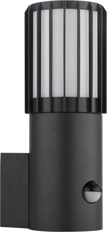 Globo 32160S - Lampă de perete pentru exterior cu senzor MERVIN 1xE27/15W/230V IP54