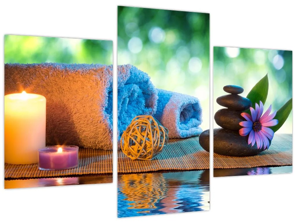 Tablou - Relaxare masaj pictura (90x60 cm)