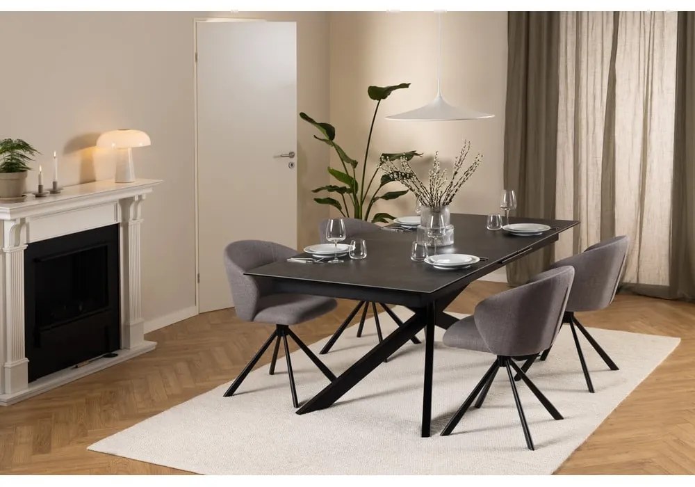 Masă de dining extensibilă din ceramică 100x240 cm Irwine – Actona