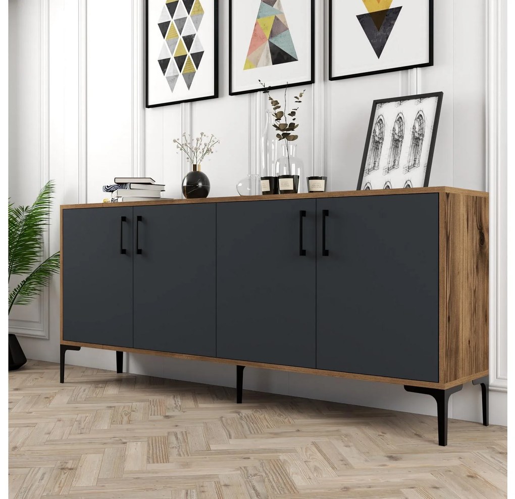 Dulap Kloe (Nuc + antracit). 1088452