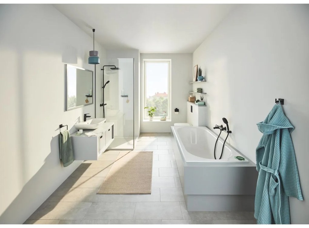 Grohe Vitalio Comfort set de dus perete negru 263992431