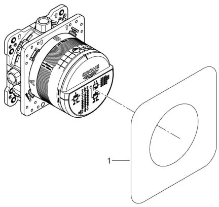 GROHE 34709000 - Set de duș SMARTCONTROL Perfect, crom lucios