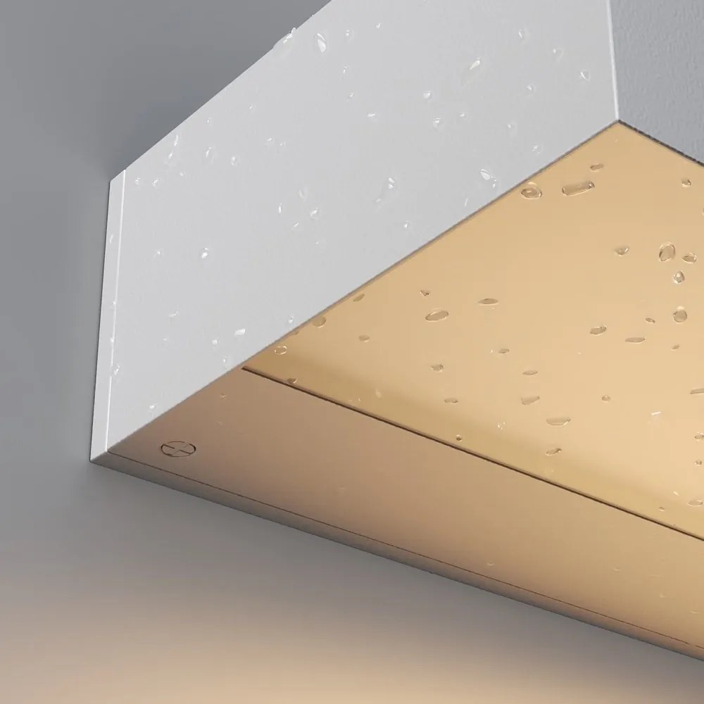 Aplica LED ambientala pentru exterior IP65 Lot alb