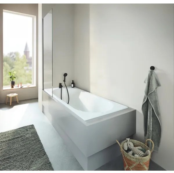 GROHE 279462431 - Pară de duș VITALIO START 110, 110 mm, neagră