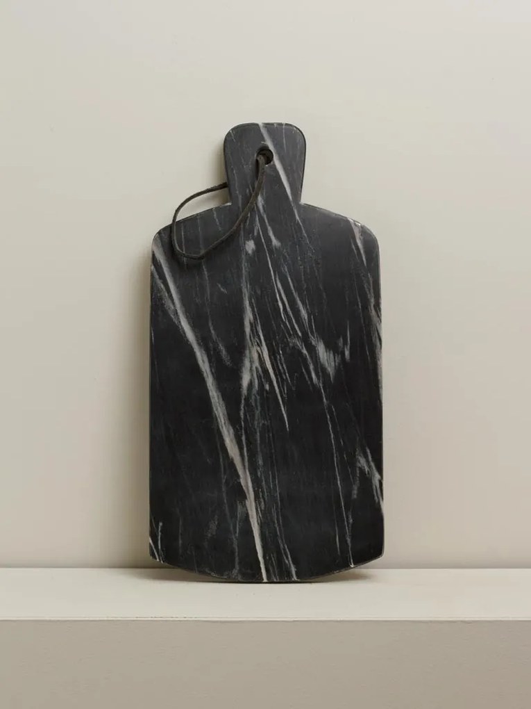 Tocator din marmura, L38cm, Blad