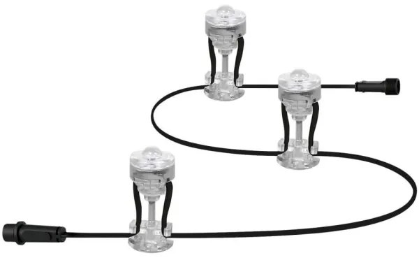 Ledvance - Set pre prelungitor exterior LED RGB SMART+ 3xLED/0,7W/230V IP65 Wi-F