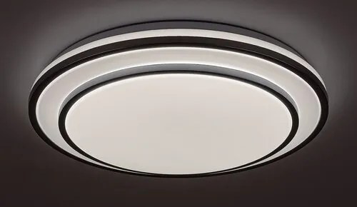 Plafoniera LED cu telecomanda Lupita argintiu, alb