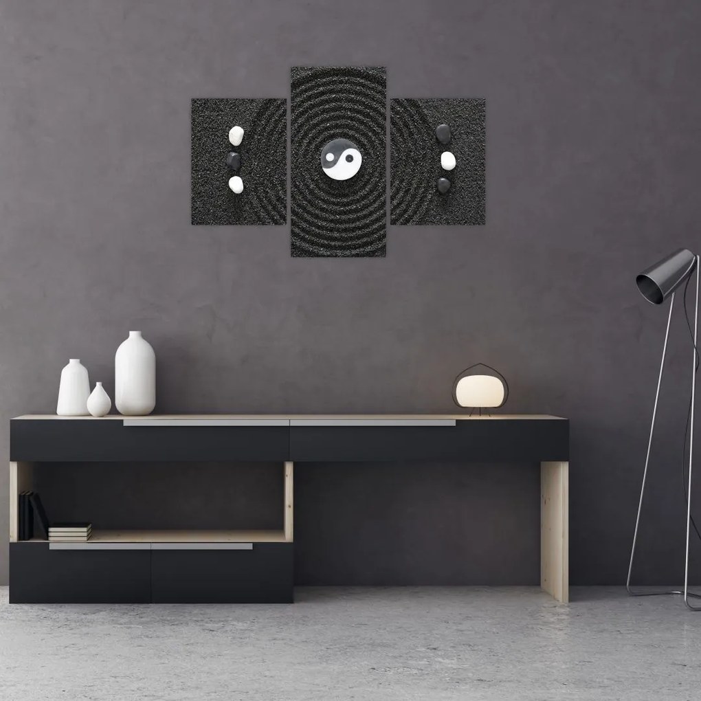 Tablou - Jing și Jang (90x60 cm)