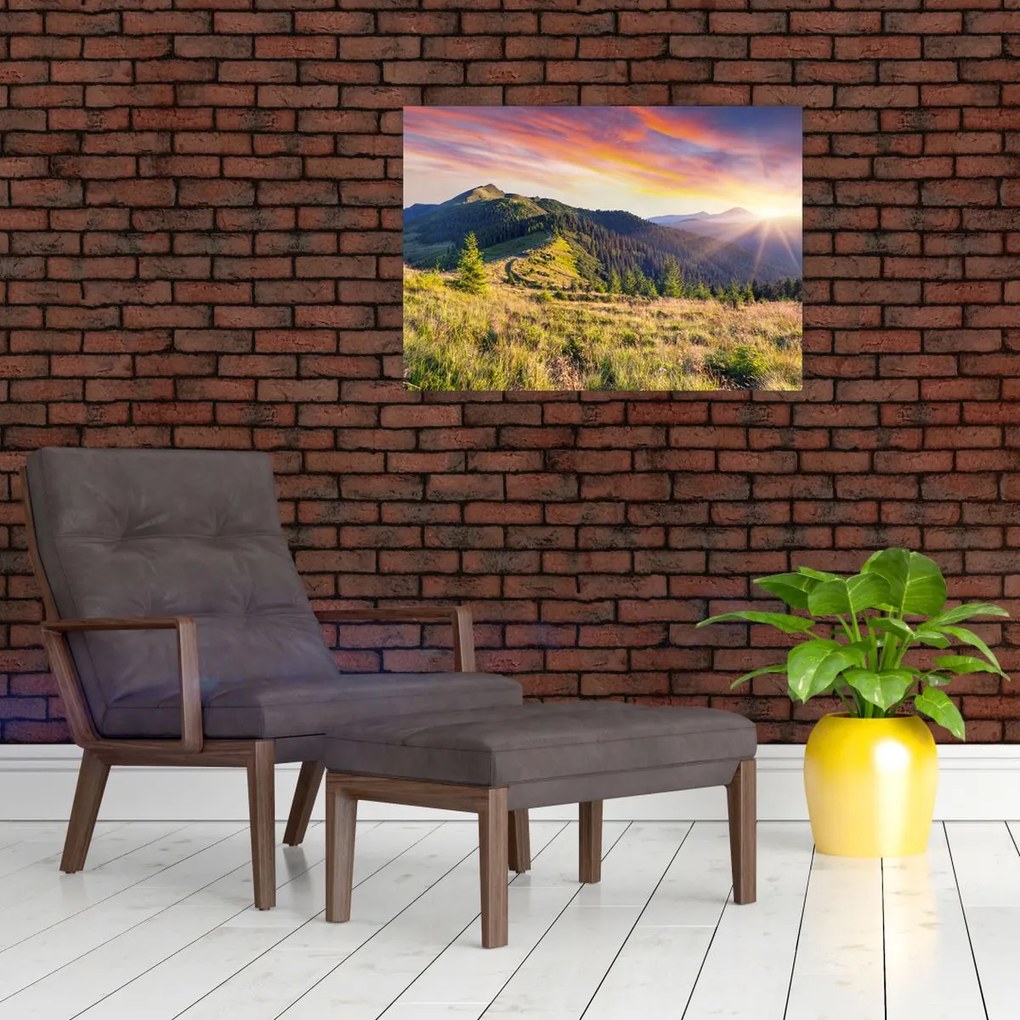 Tablou - Peisaj forestier (70x50 cm)