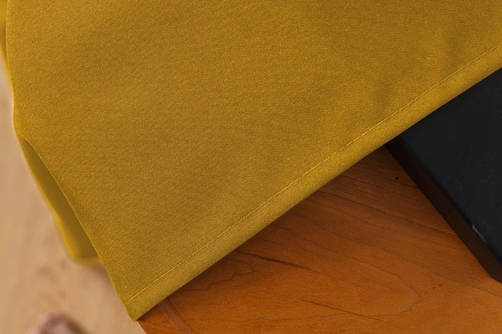 Draperie mustar cu rejansa OXFORD 140x250 cm