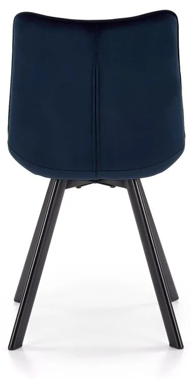 Scaun K332 velvet albastru