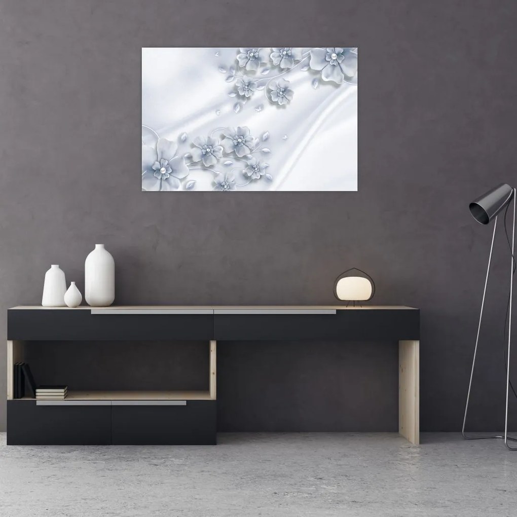 Tablou - Design flori (90x60 cm)