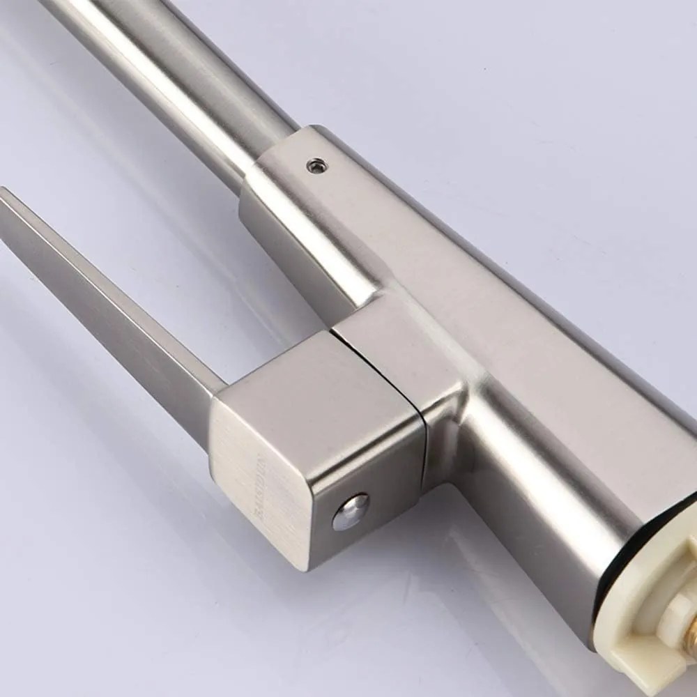Baterie Bucătărie din Inox Satinat Model YSQ/102 – Design Elegant și Funcționalitate pentru Un Ambient Modern