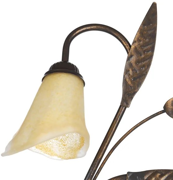 Aplică ONLI ALGA 2xE14/6W/230V bronz