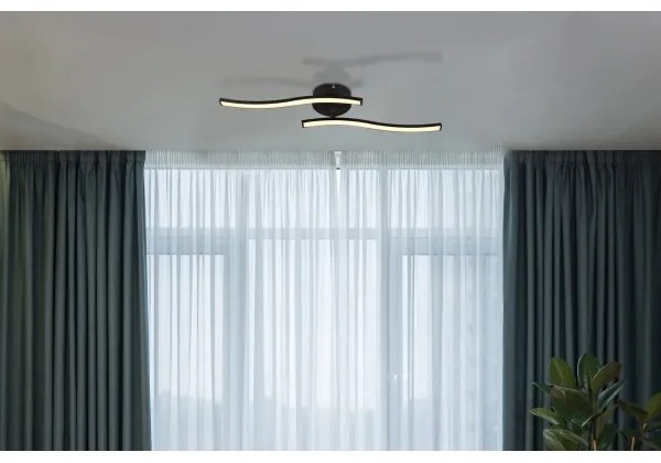 Lustră LED aplicată Globo 67178S TYLER LED/12W/230V