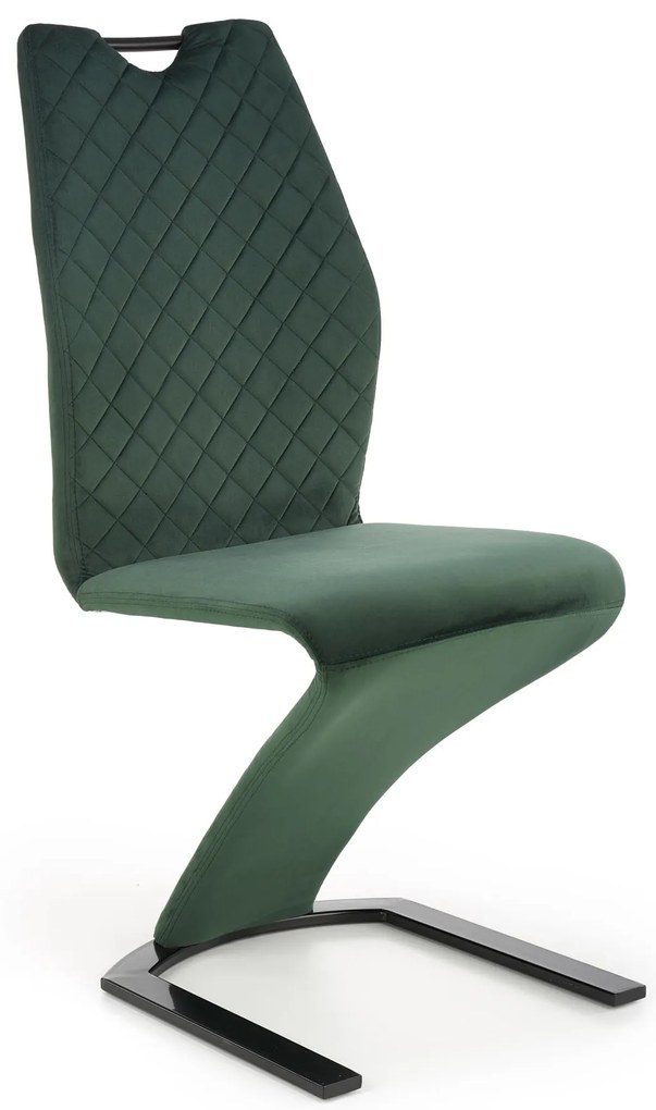Scaun de sufragerie Klamgan (verde închis). 1039676