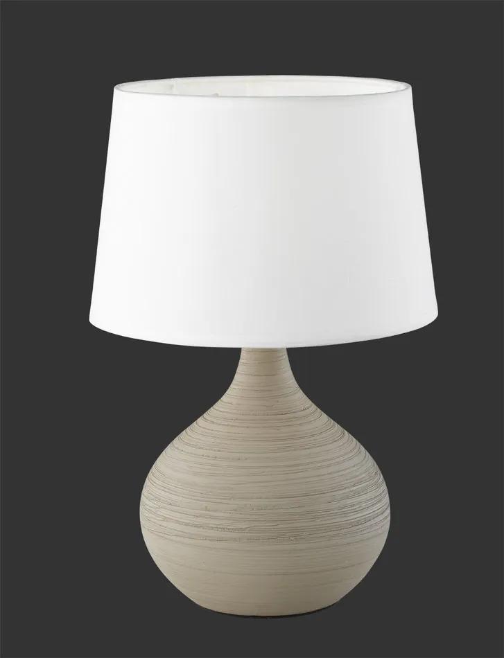 Trio MARTIN R50371025 Lampa de masa de noapte  ceramică   excl. 1 x E14, max. 40W   IP20