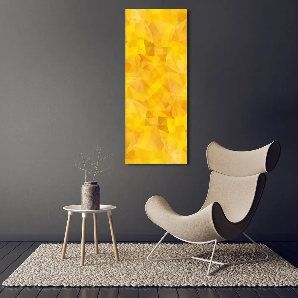 Print pe pânză Triunghiuri abstractizare
