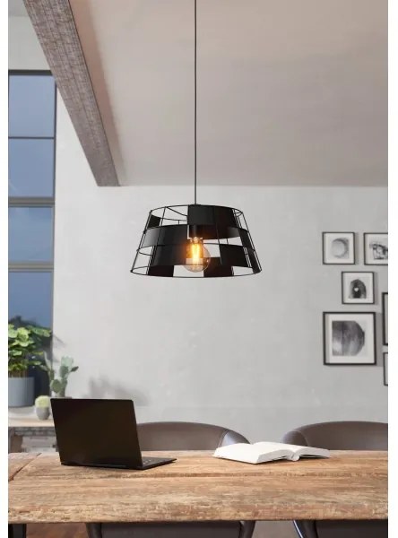 Lustră pe cablu Eglo 43892 PONTEFRACT 1xE27/40W/230V