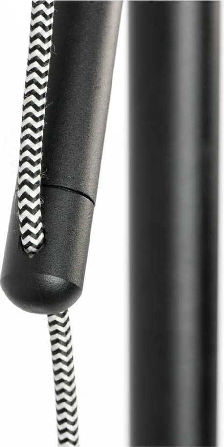 Lampadar White Label Tokio, negru