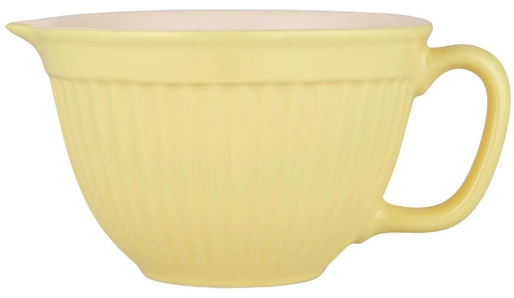 Bol galben din ceramica pentru aluat MYNTE LEMONADE