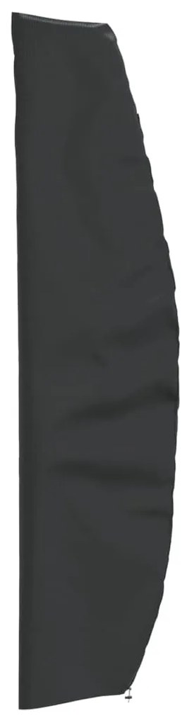 359687 vidaXL Husă umbrelă de grădină, negru, 265x50/70/40 cm, Oxford 420D