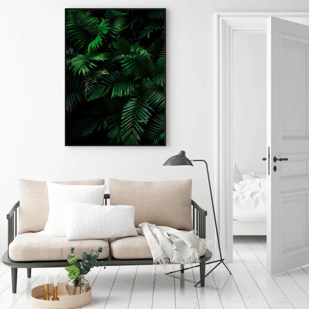 Poster - Jungla cu palmieri (A4)
