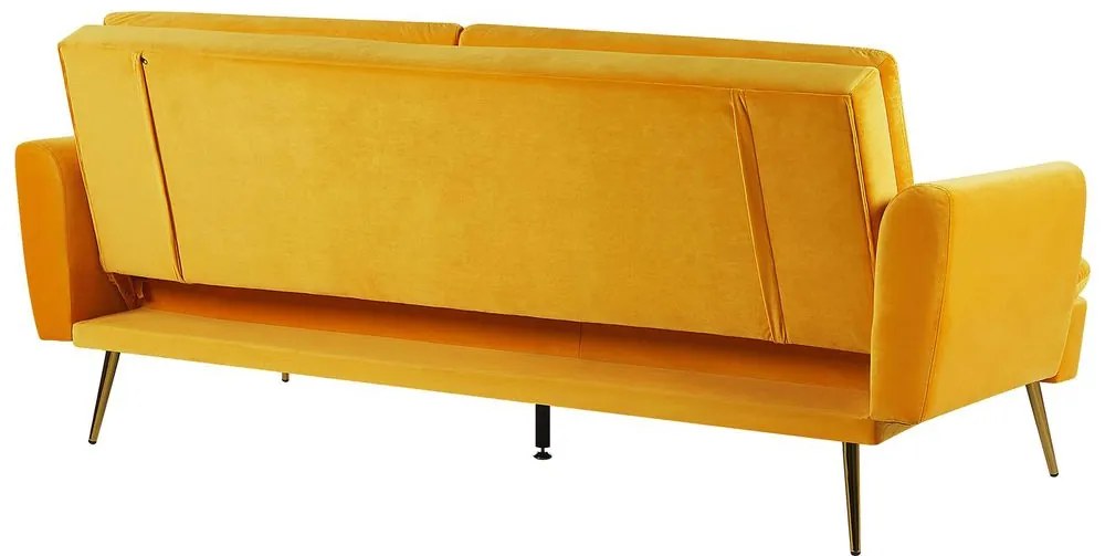 Canapea trei locuri VARTEA (galben). 1023366