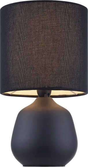 Brilliant - Lampă de masă AUREA 1xE14/20W/230V neagră