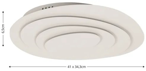 Brilagi - Plafonieră LED MODERN MINI LED/48W/230V 3000-6000K + telecomandă