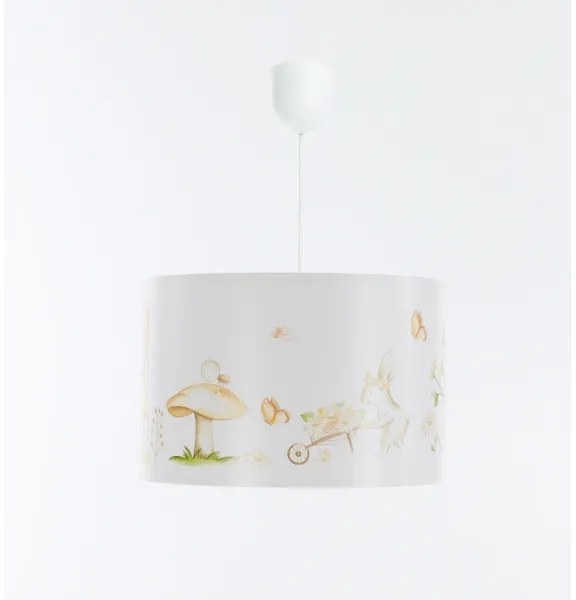 Lustră pe cablu pentru copii SWEET DREAMS 1xE27/60W/230V d. 30 cm