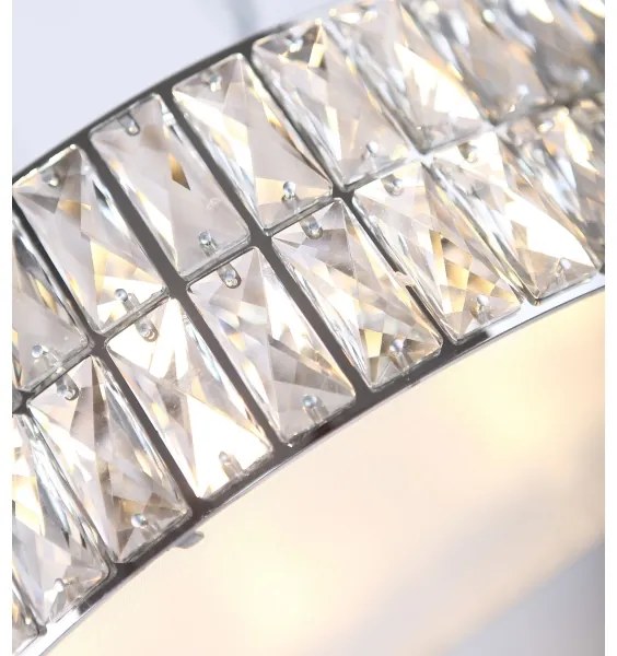 Lustră pe cablu MAXLIGHT P0236 DIAMANTE 5xG9/42W/230V d. 38 cm crom