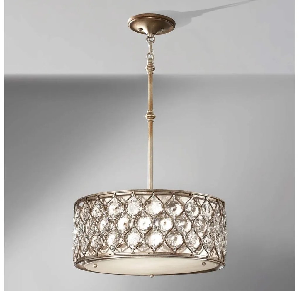 Lustră pe tijă Feiss FE-LUCIA-B LUCIA 3xE27/60W/230V