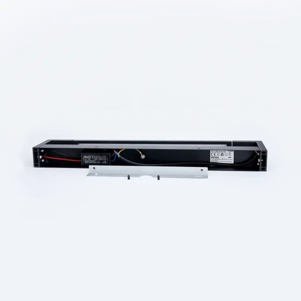 BRILAGI - Aplică de perete pentru exterior AQUA LINE LED/12W/230V 45 cm IP44 neagră