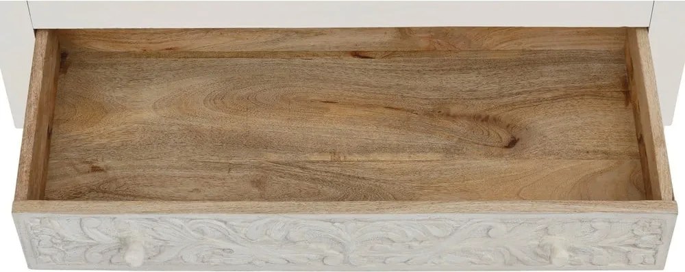 Șifonier crem din lemn de mango 180x40 cm Kalhana – Støraa