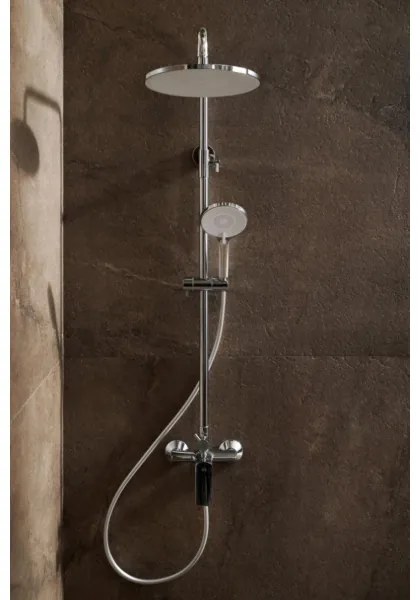 Set de duș cu baterie KFA Armatura 4426-910-00 AGAT alamă