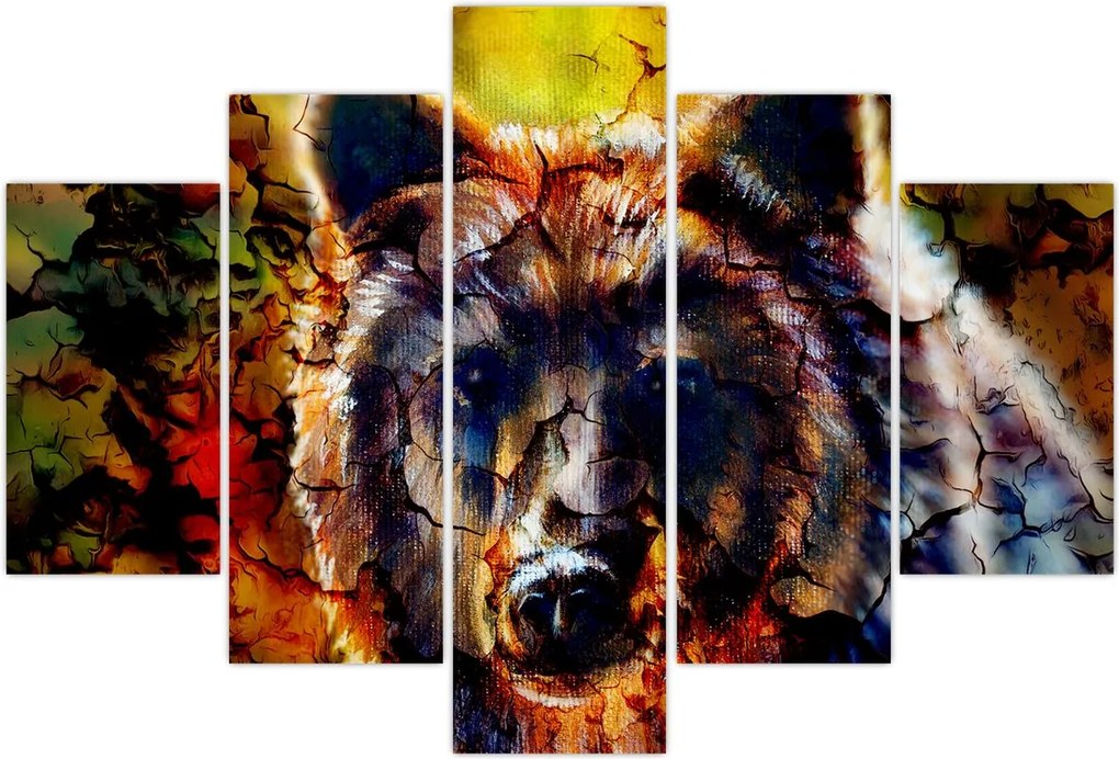 Tablou - Urs,pictură (150x105 cm)