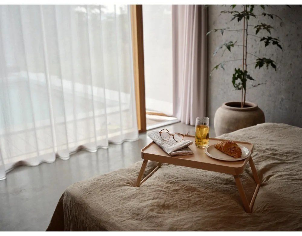 Măsuță auxiliară din lemn de frasin 32x49,5 cm Inu – Zone