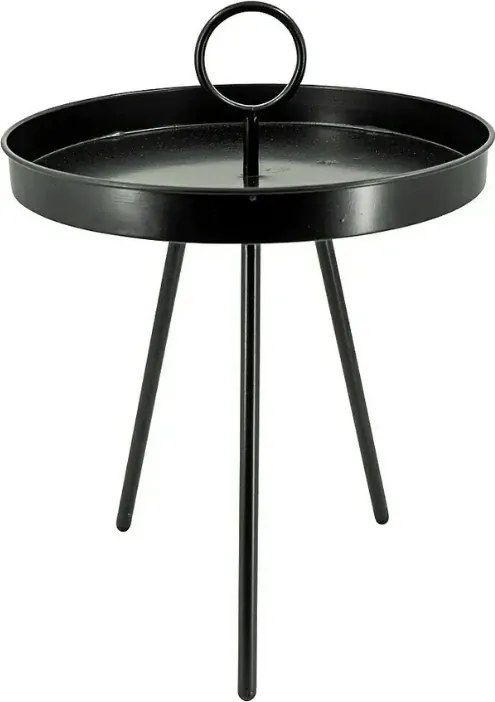 Masuta de gradina SIRVON metalica 50x70 cm, neagra