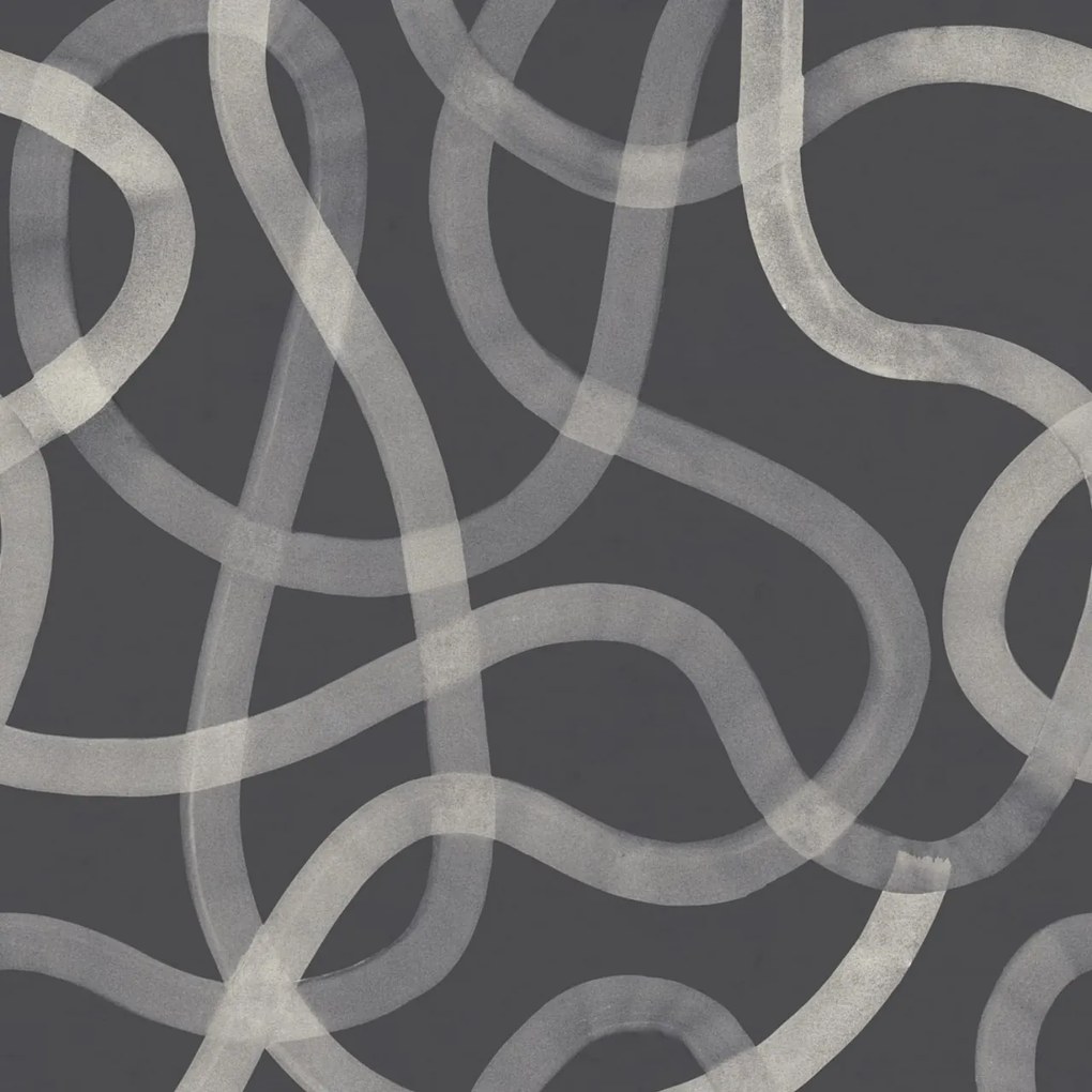 Fototapet, Serpentine, Graphite, Rebel Walls
