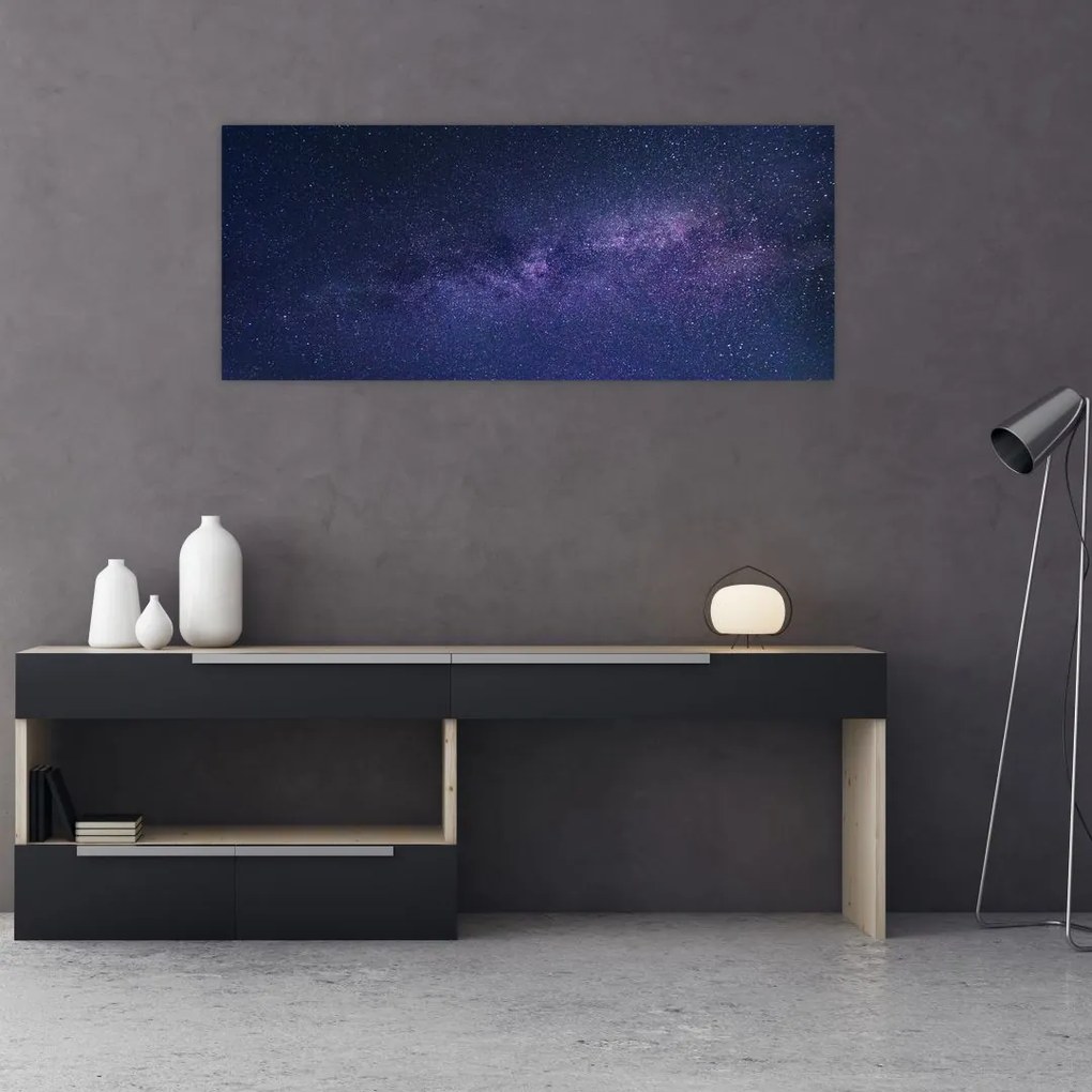 Tablou cerului nocturn (120x50 cm)