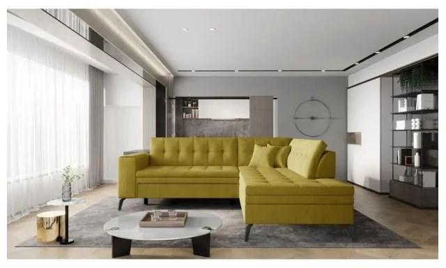 Colțar Lanvin 260cm Galben