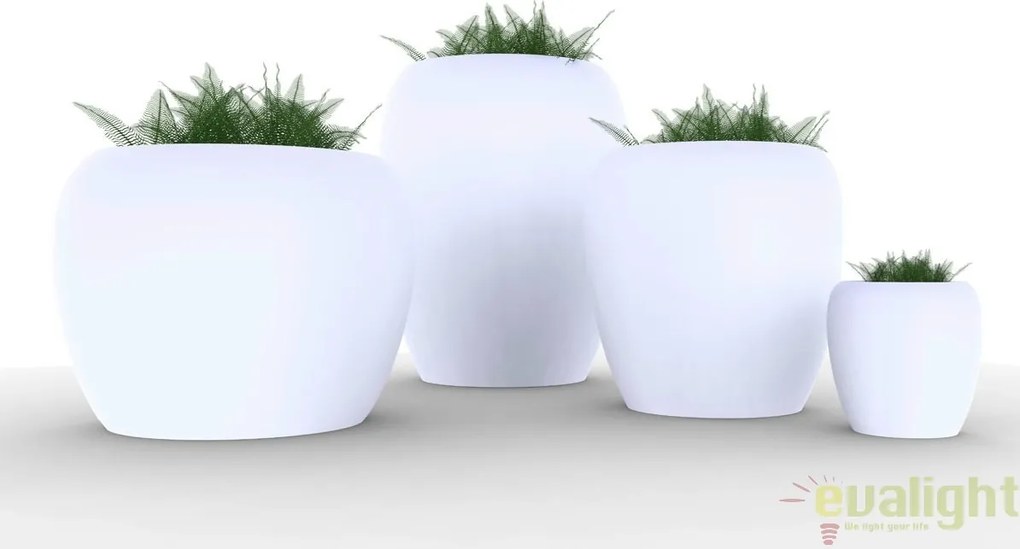 Ghiveci plante, flori design decorativ modern pentru amenajari interioare si exterioare, BLOW PLANTER 55019R Vondom