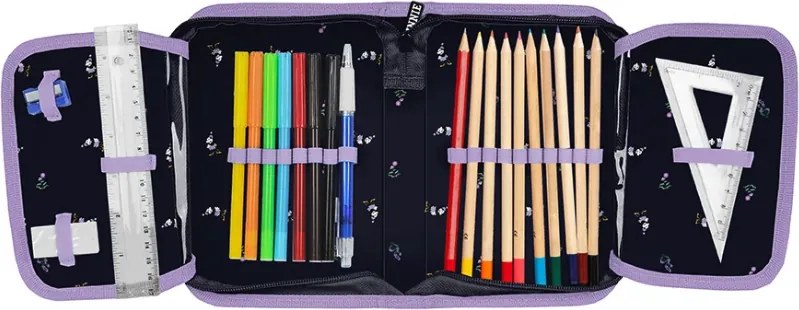 Set ghiozdan cu săculeț de pantofi și penar - Minnie Mouse