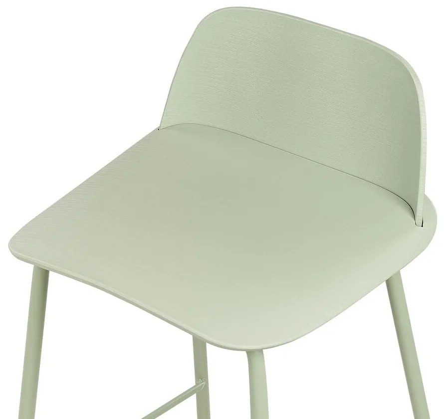Set 4 buc scaune tip bar Morza (verde). 1081533