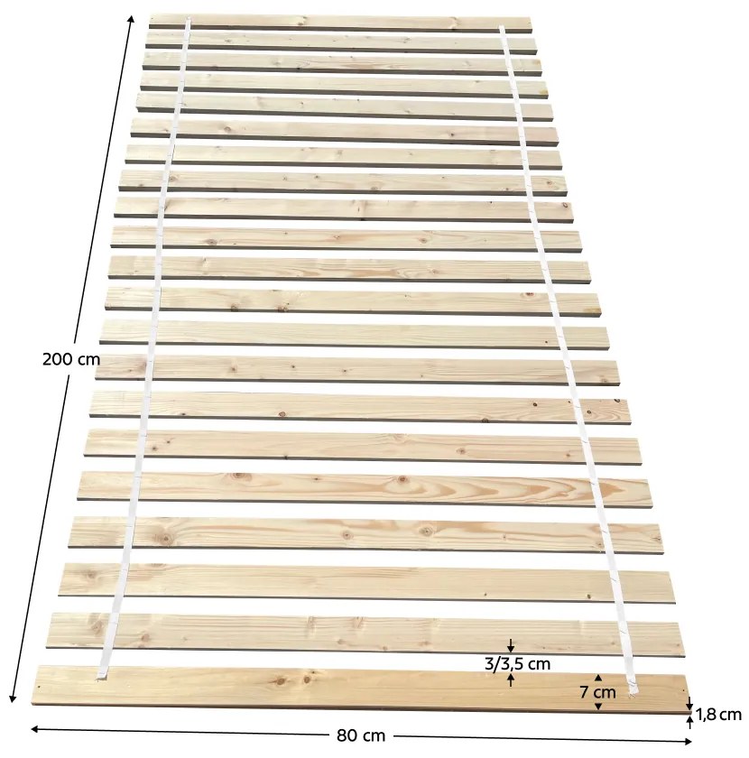 Gratar roluit, 80x200 cm, PLUMA